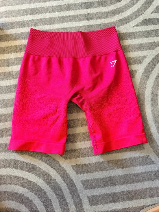 Gymshark Pants - Gymshark Hot Pink Seamless Bike Shorts